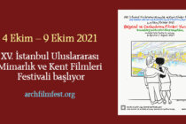 XV. İstanbul Uluslararası Mimarlık ve Kent Filmleri Festivali Başladı!