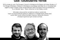 “2023 Yılı Avrupa Mimarlık Ödülü” Gezi Tutuklularına Verildi