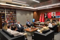 CHP İstanbul İl Başkanı Özgür Çelik’i makamında ziyaret ettik